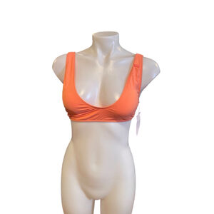 Women's Roxy Swim Top Medium Orange